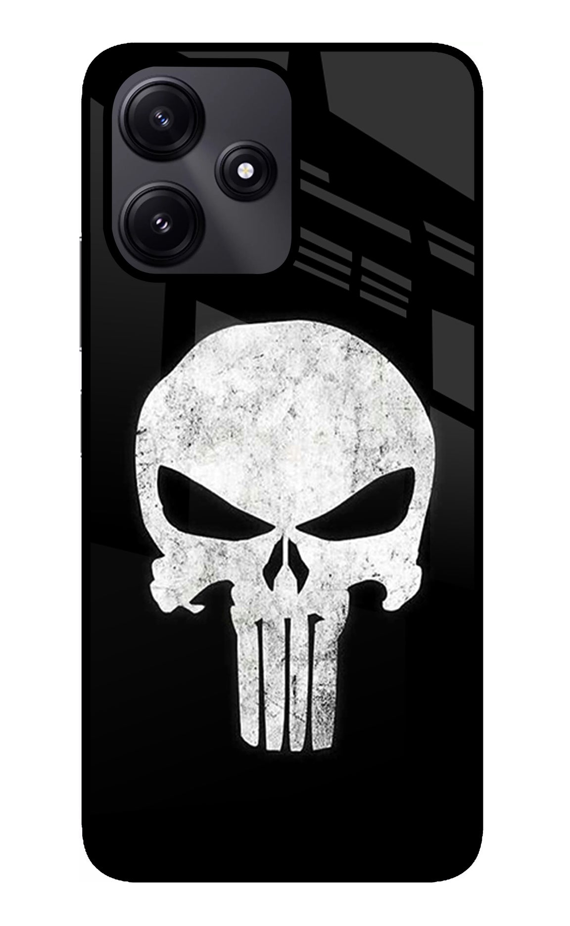 Punisher Skull Poco M6 Pro 5G Glass Case