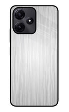 Wooden Grey Texture Poco M6 Pro 5G Glass Case