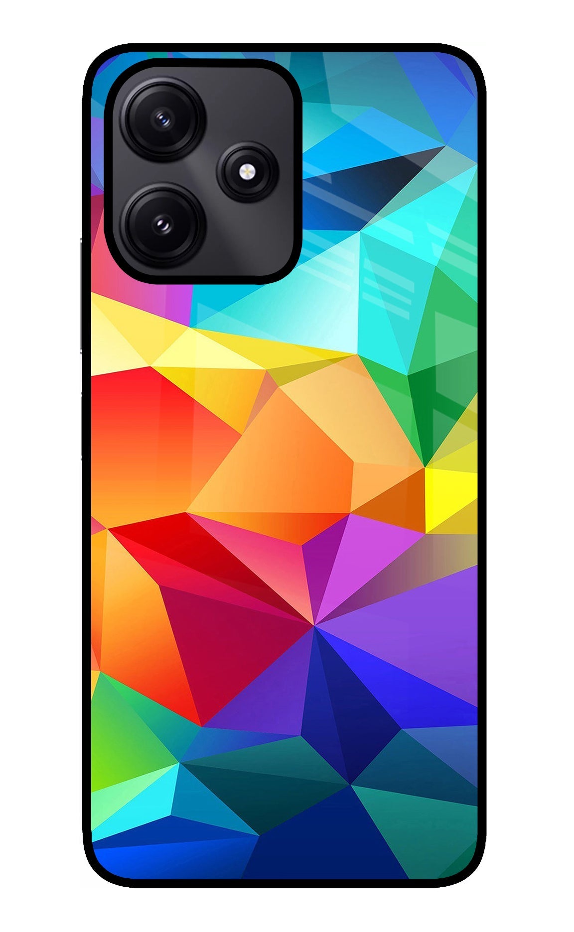 Abstract Pattern Poco M6 Pro 5G Glass Case