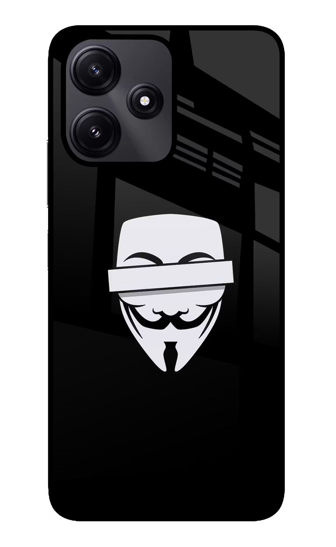 Anonymous Face Poco M6 Pro 5G Glass Case