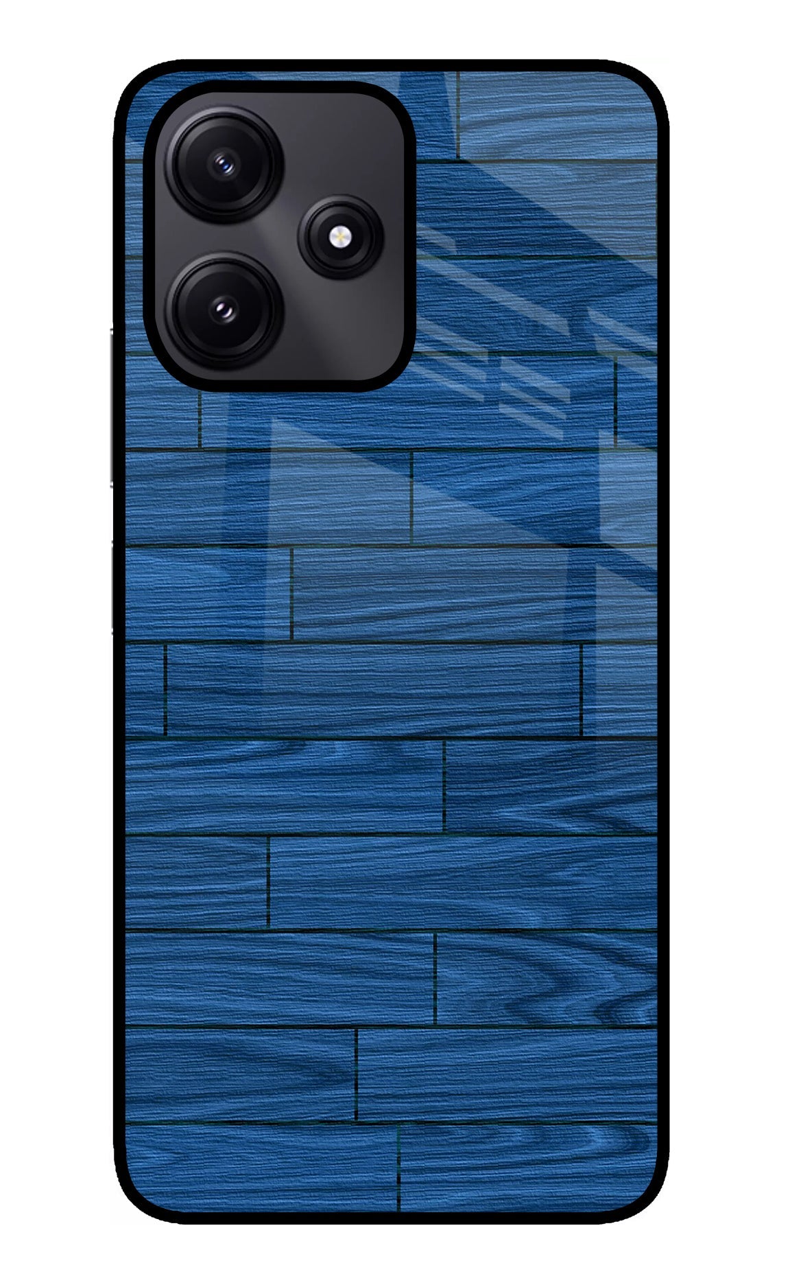 Wooden Texture Poco M6 Pro 5G Back Cover