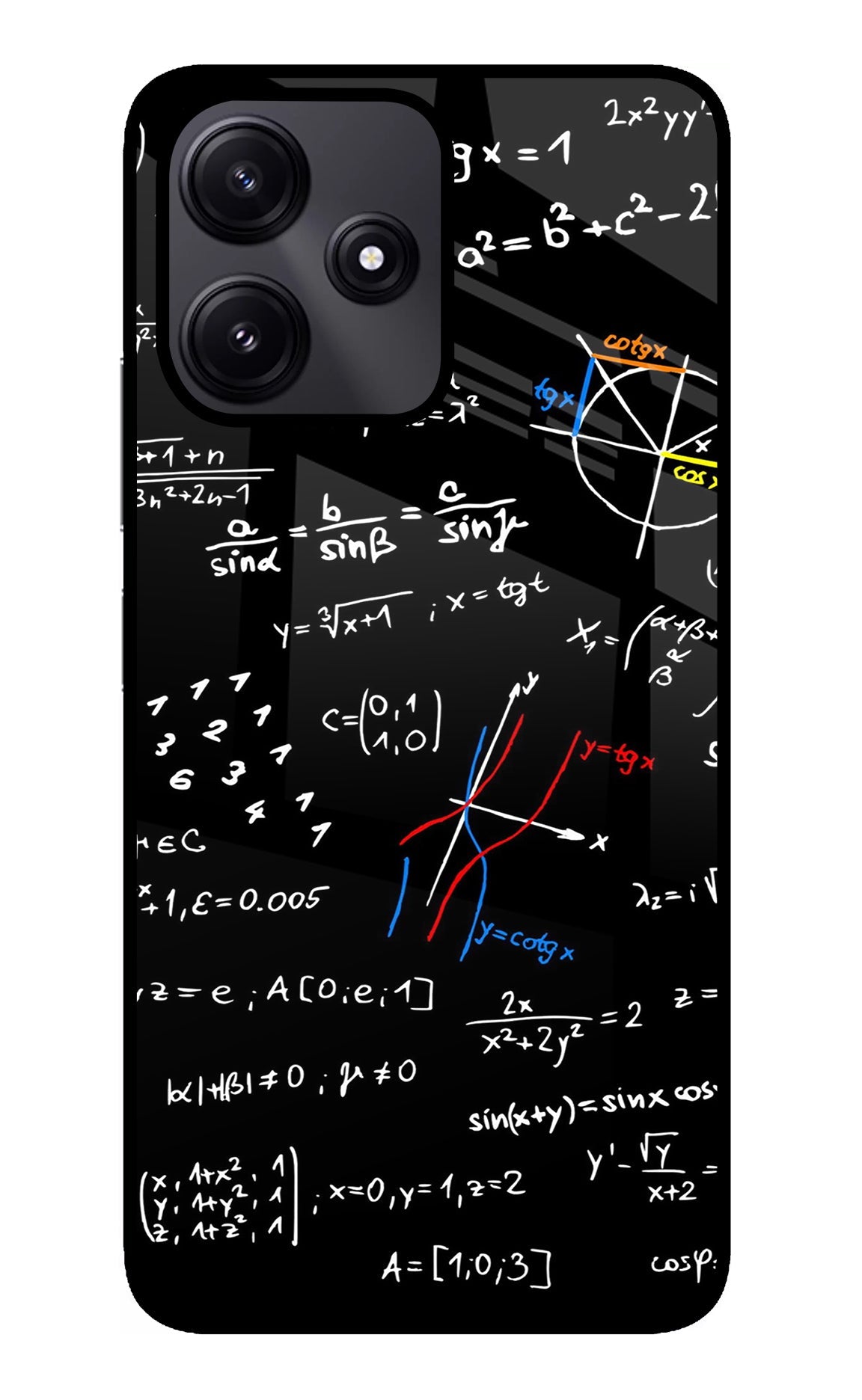 Mathematics Formula Poco M6 Pro 5G Back Cover