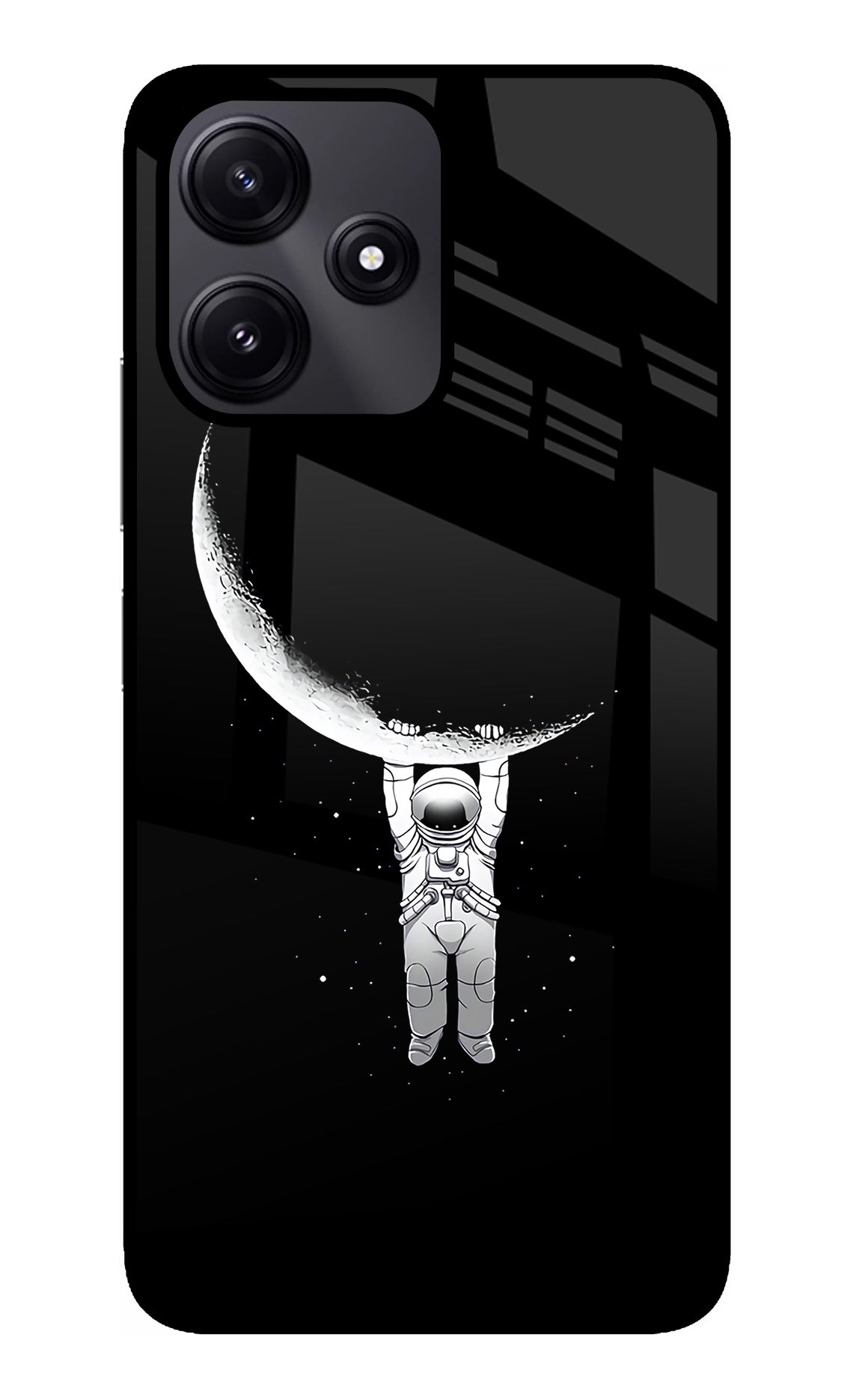 Moon Space Poco M6 Pro 5G Glass Case