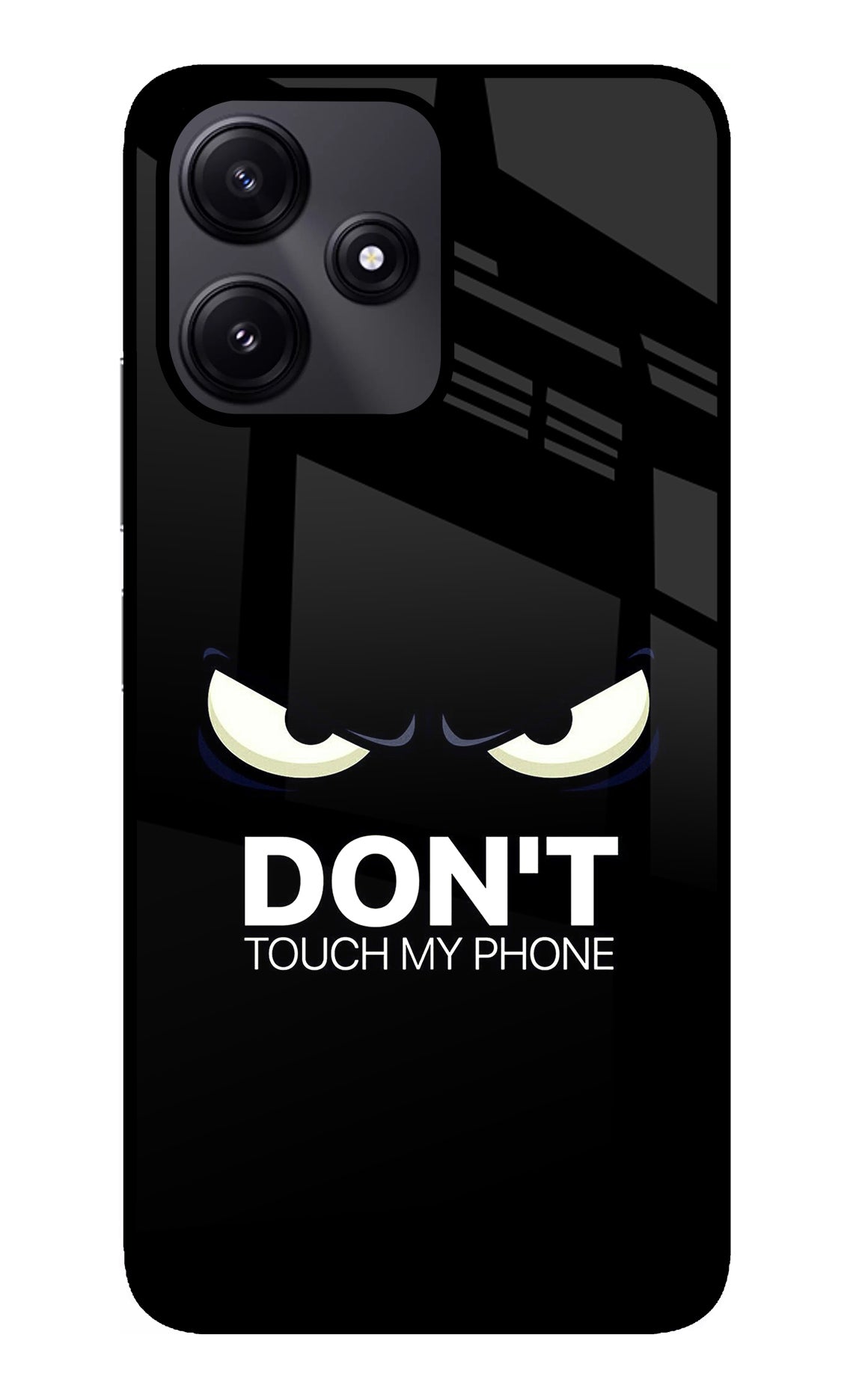 Don'T Touch My Phone Poco M6 Pro 5G Glass Case