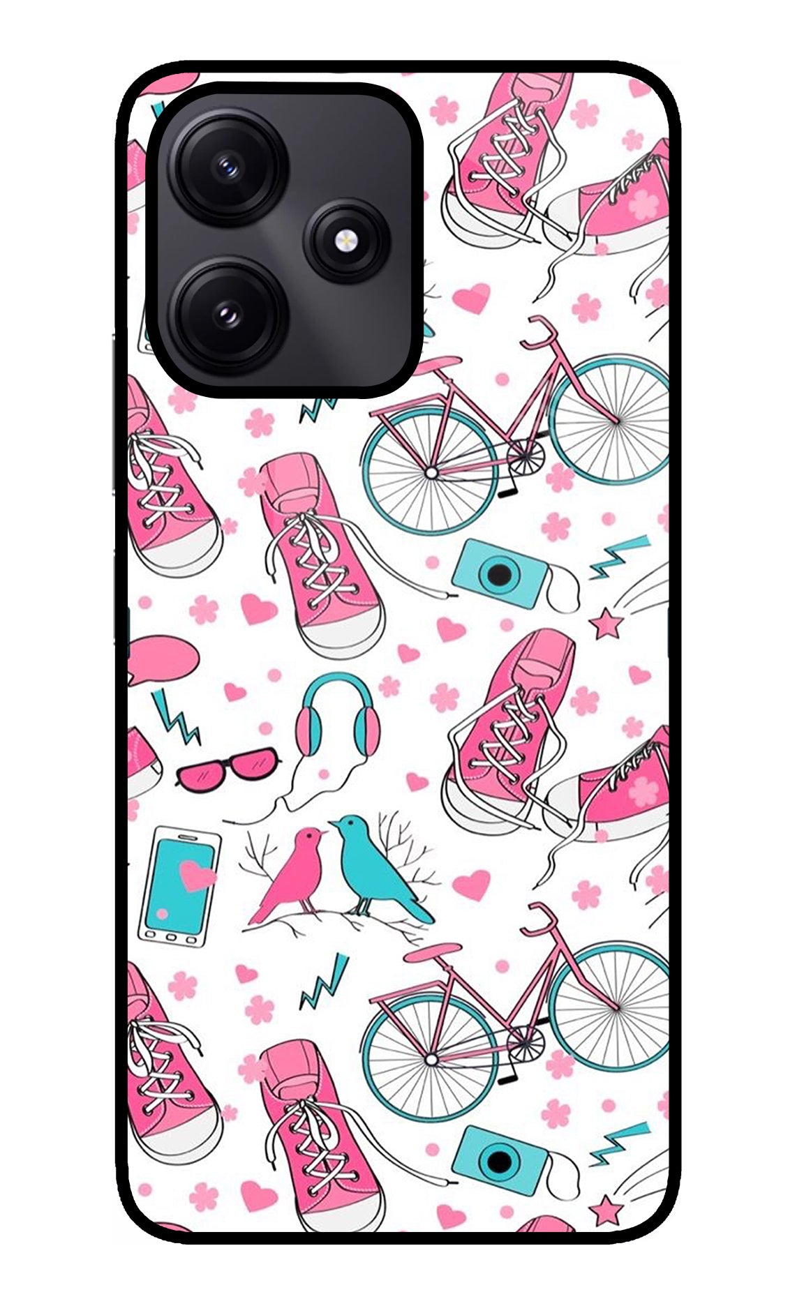 Artwork Poco M6 Pro 5G Glass Case