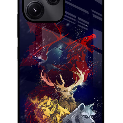 Game Of Thrones Poco M6 Pro 5G Glass Case