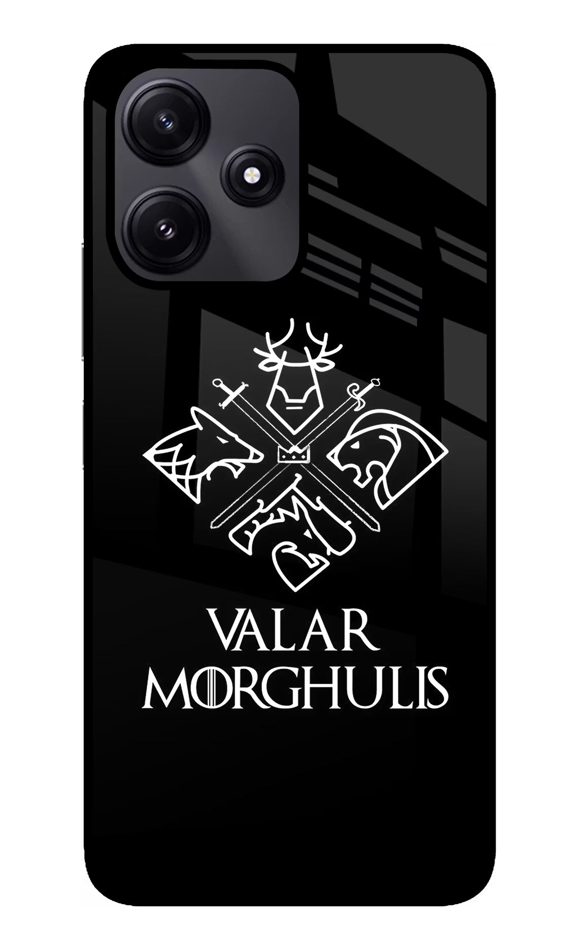 Valar Morghulis | Game Of Thrones Poco M6 Pro 5G Glass Case