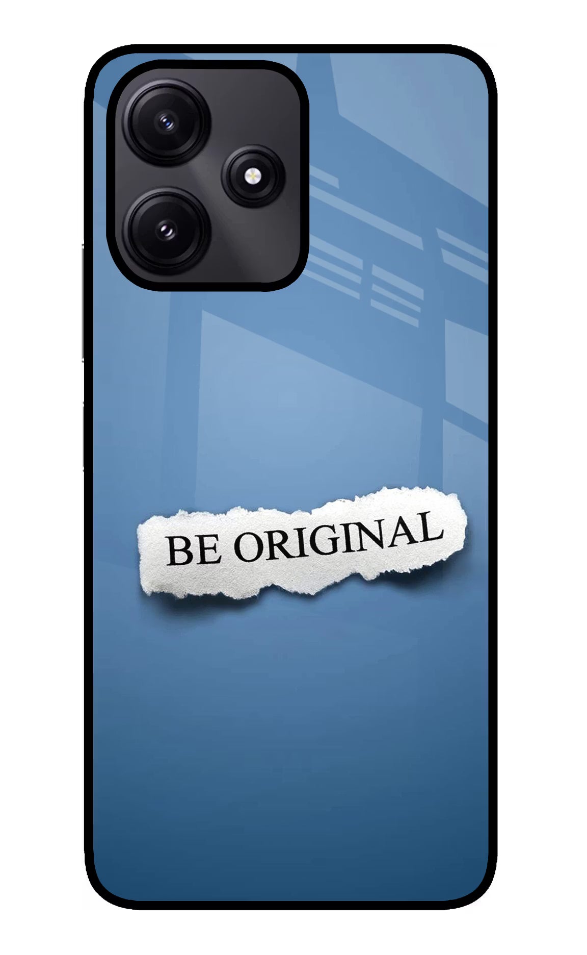 Be Original Poco M6 Pro 5G Glass Case Back Cover by Casekaro