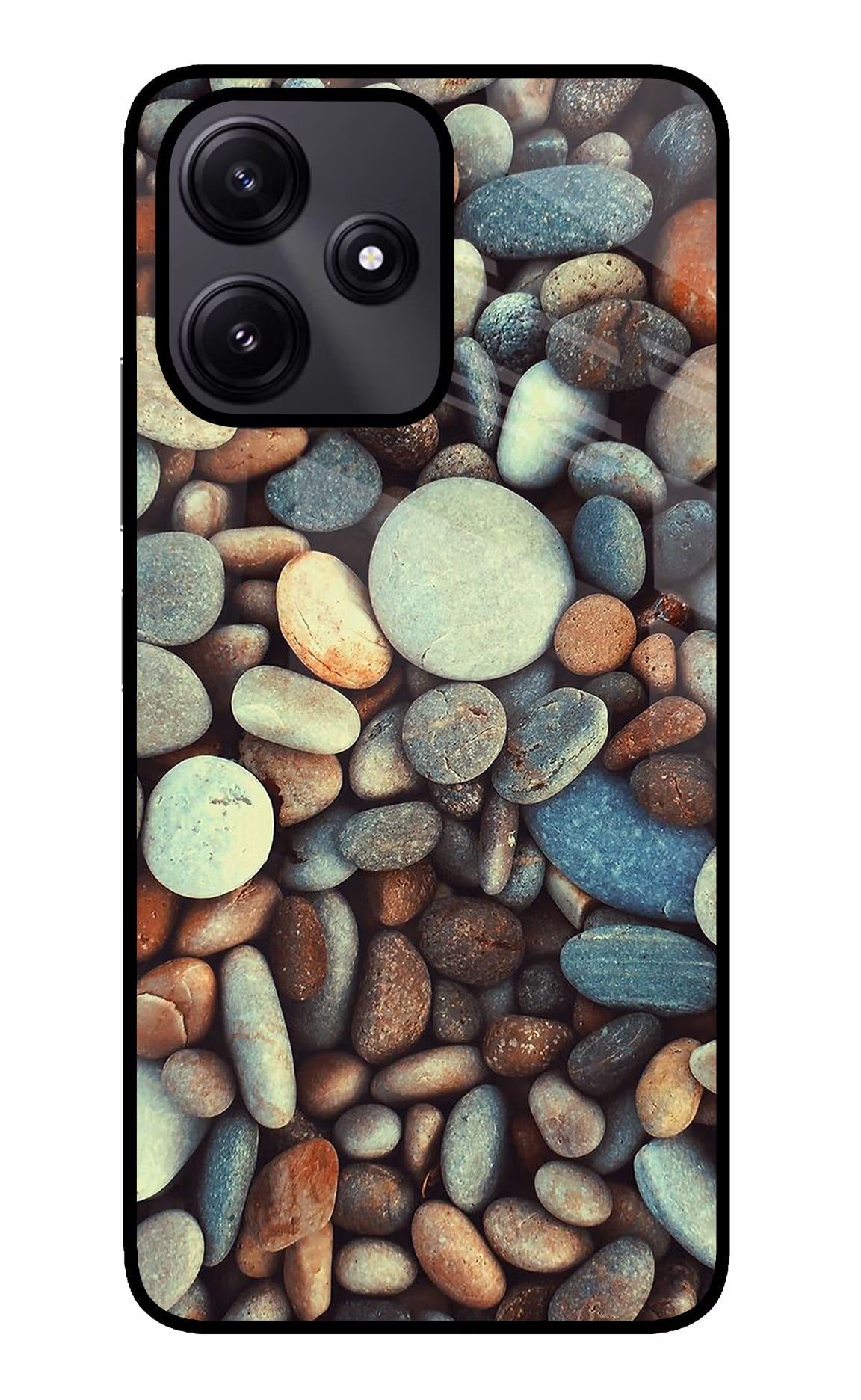 Pebble Poco M6 Pro 5G Glass Case Back Cover by Casekaro