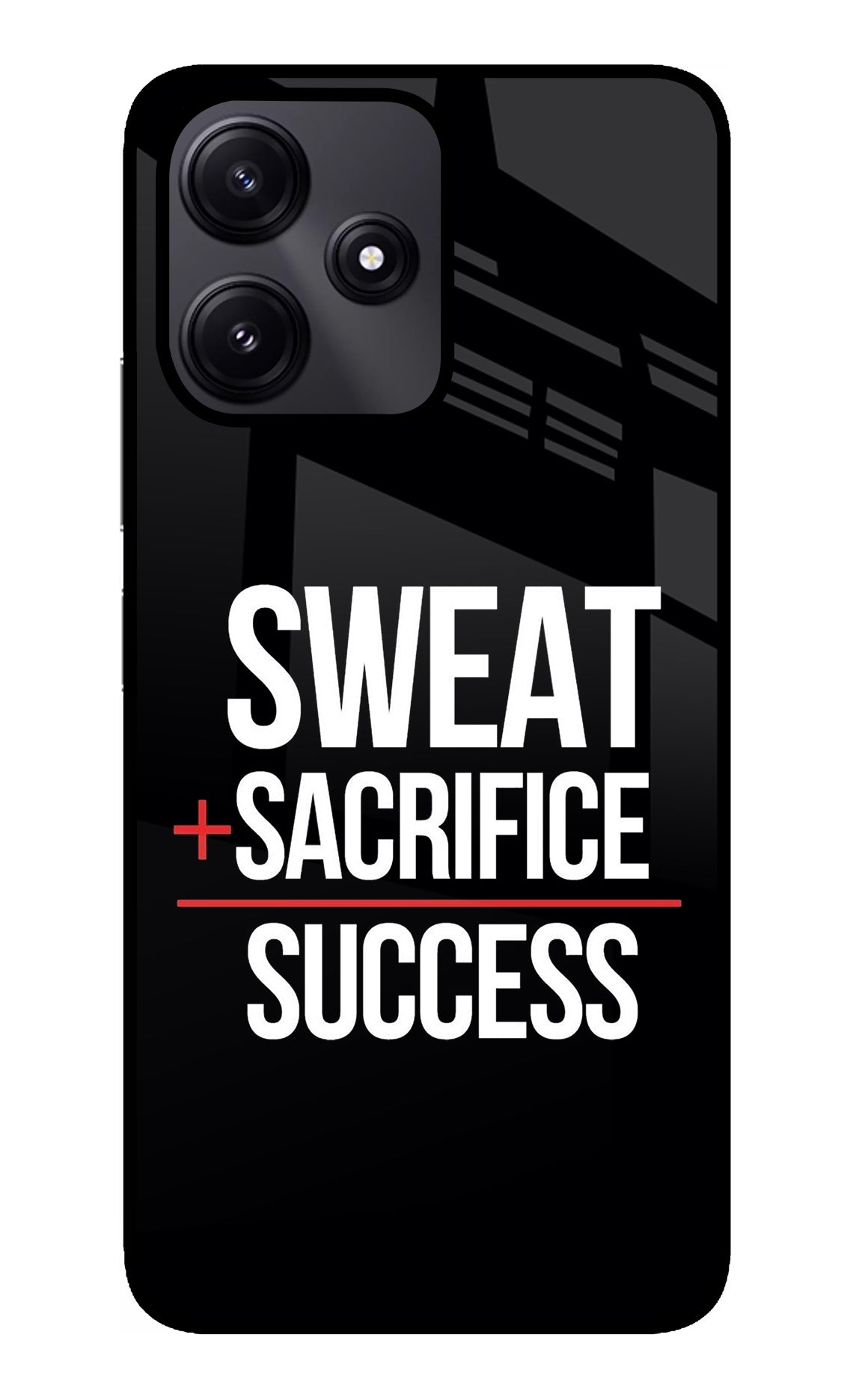 Sweat Sacrifice Success Poco M6 Pro 5G Back Cover