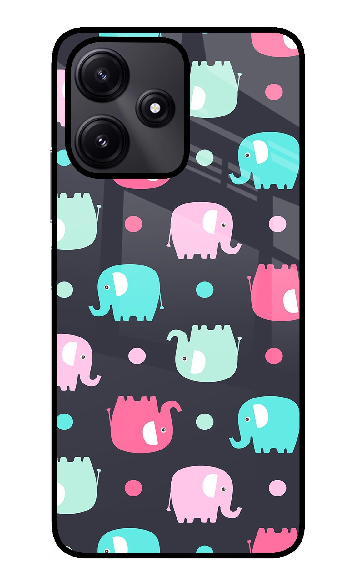 Elephants Poco M6 Pro 5G Back Cover