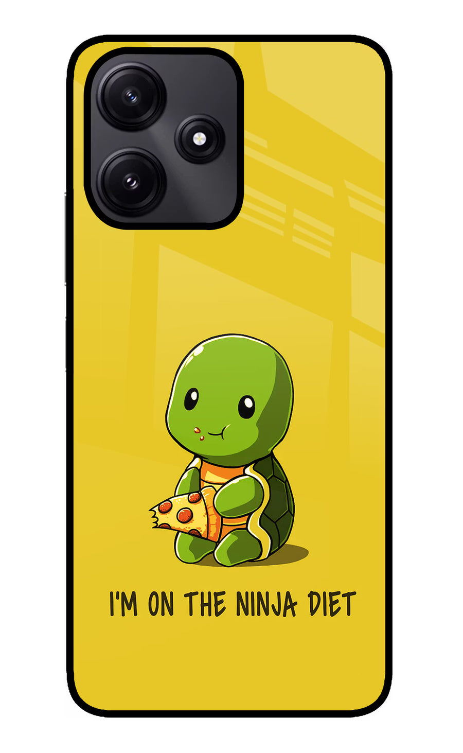I'm on Ninja Diet Poco M6 Pro 5G Back Cover, Glass case