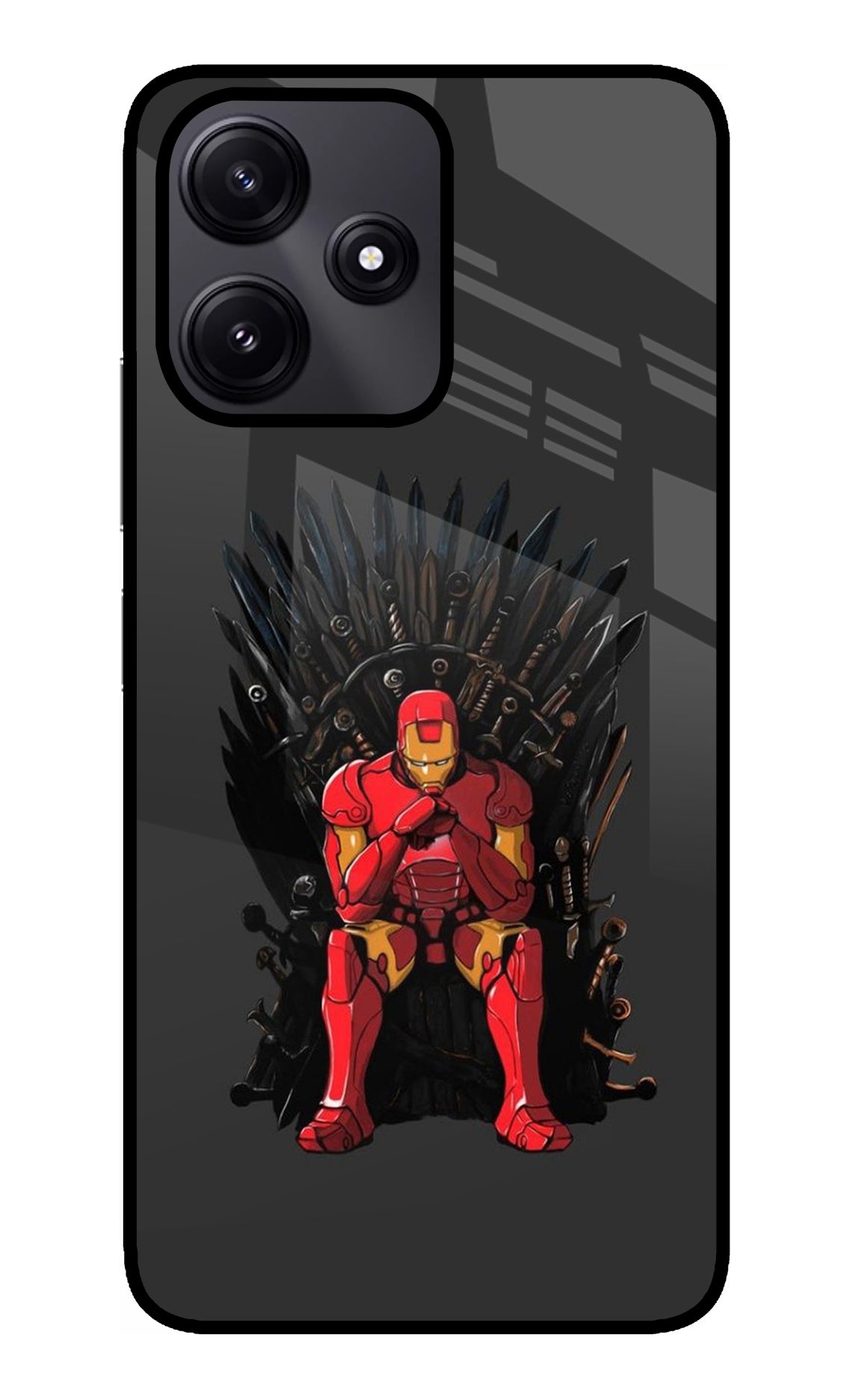 Ironman Throne Poco M6 Pro 5G Back Cover