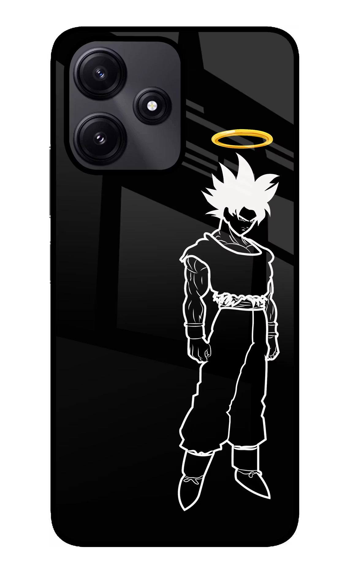 DBS Character Poco M6 Pro 5G Glass Case Back Cover by Casekaro