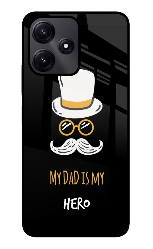 My Dad Is My Hero Poco M6 Pro 5G Glass Case
