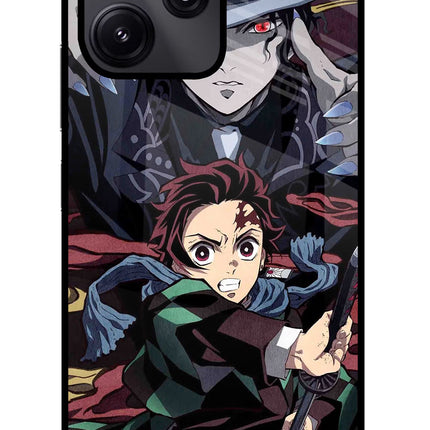 Demon Slayer Poco M6 Pro 5G Glass Case
