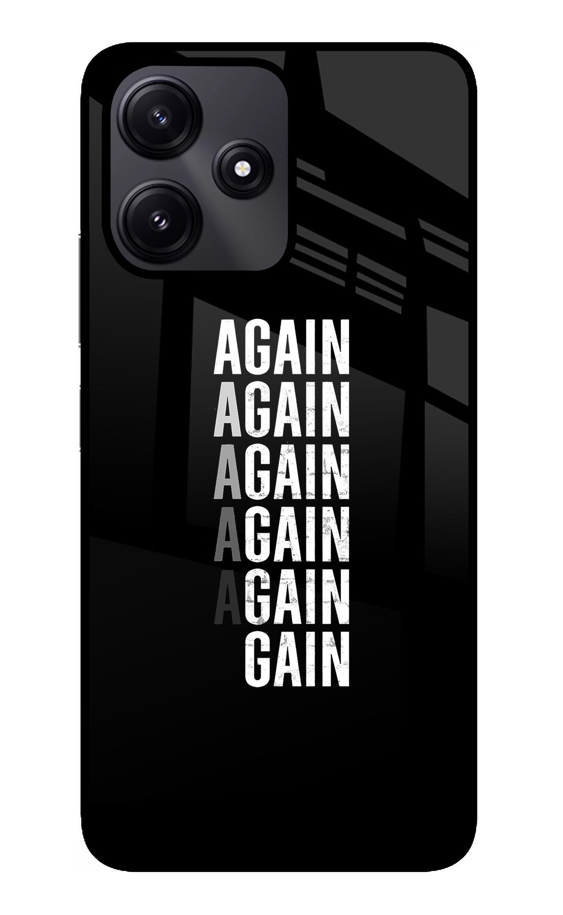 Again Again Gain Poco M6 Pro 5G Back Cover