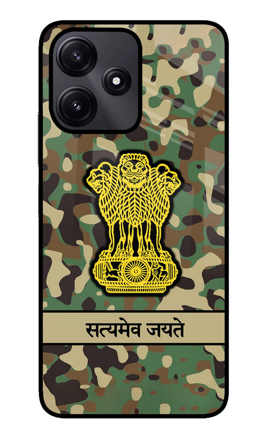 Satyamev Jayate Army Poco M6 Pro 5G Glass Case