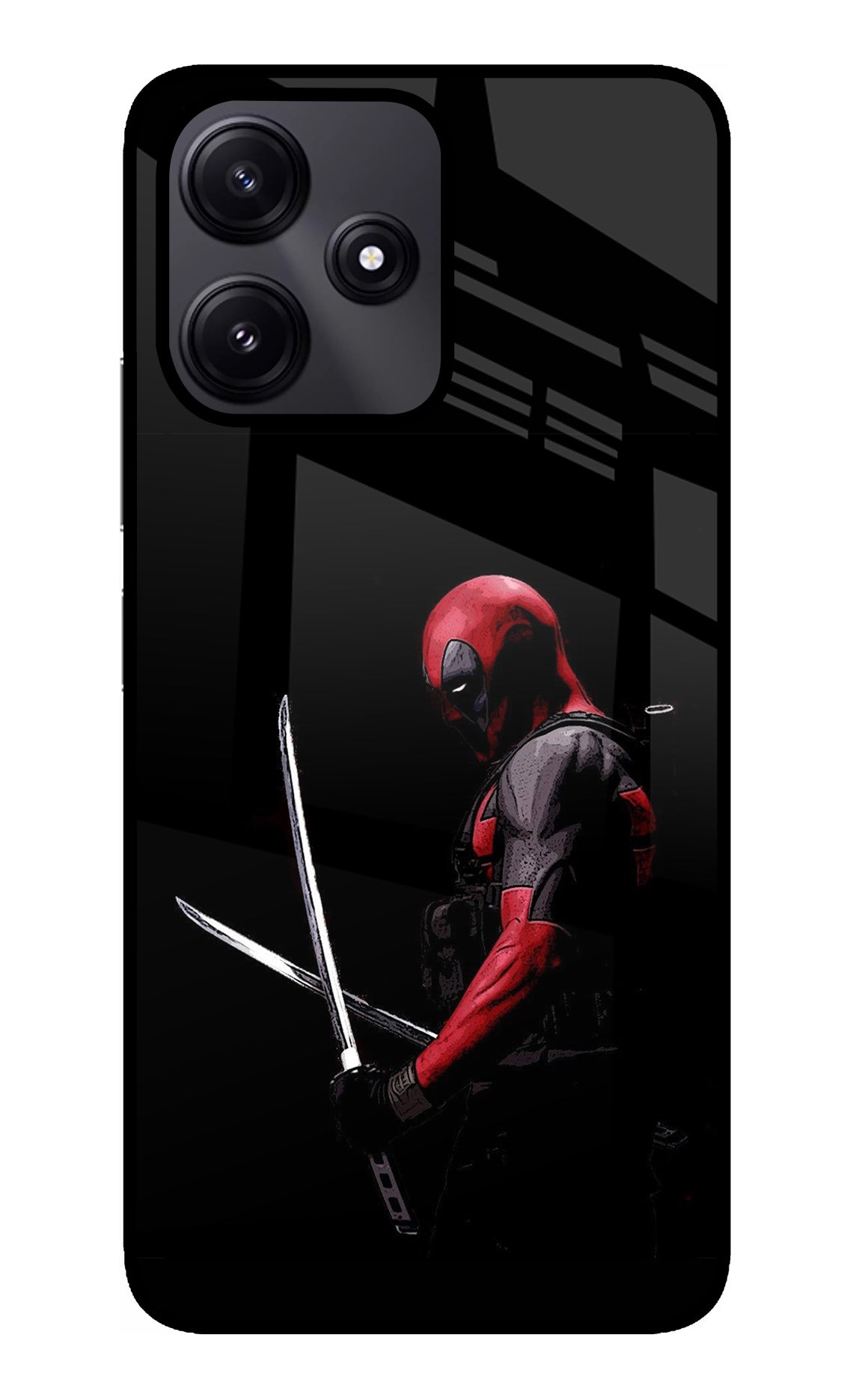 Deadpool Poco M6 Pro 5G Glass Case