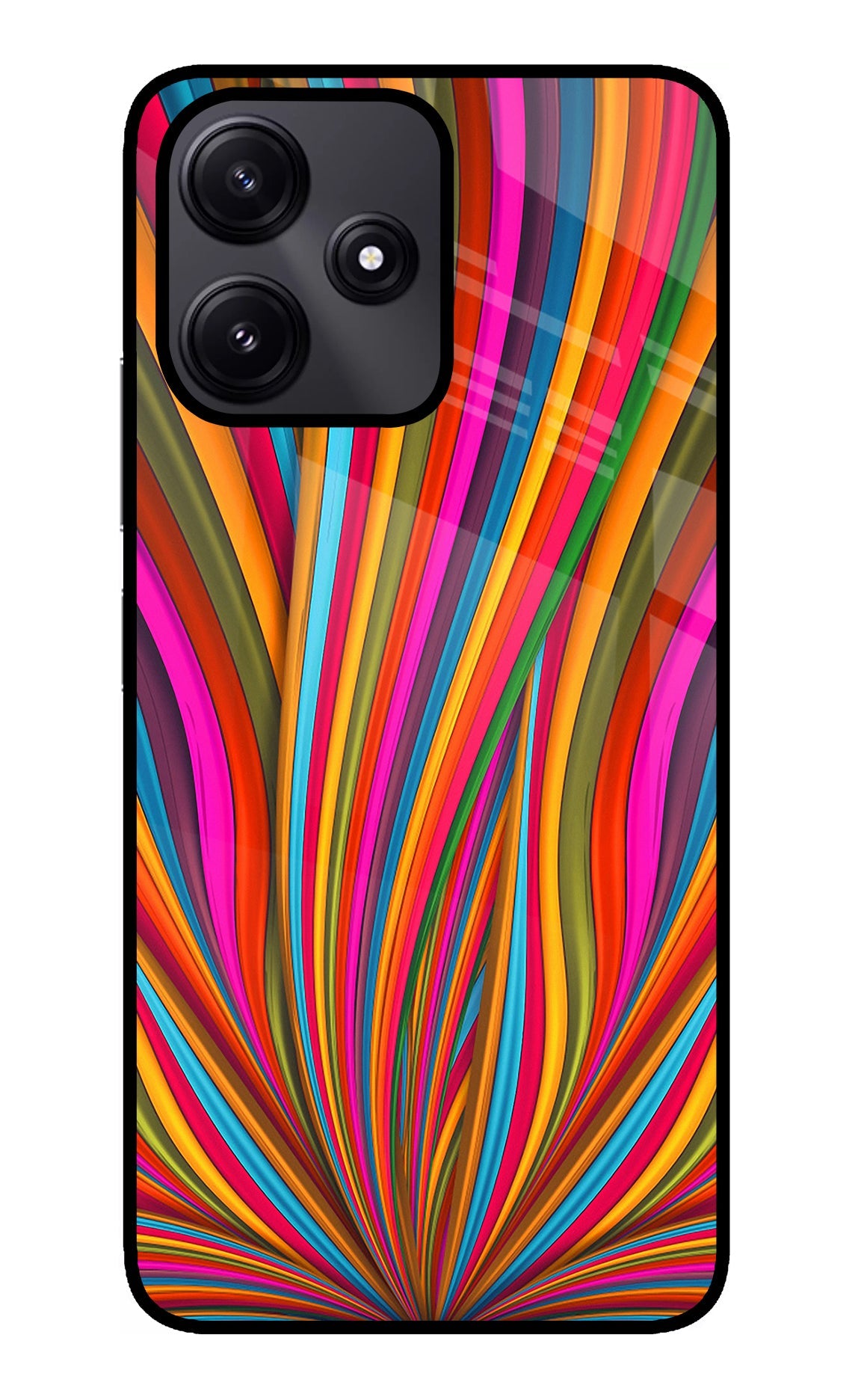 Trippy Wavy Poco M6 Pro 5G Back Cover