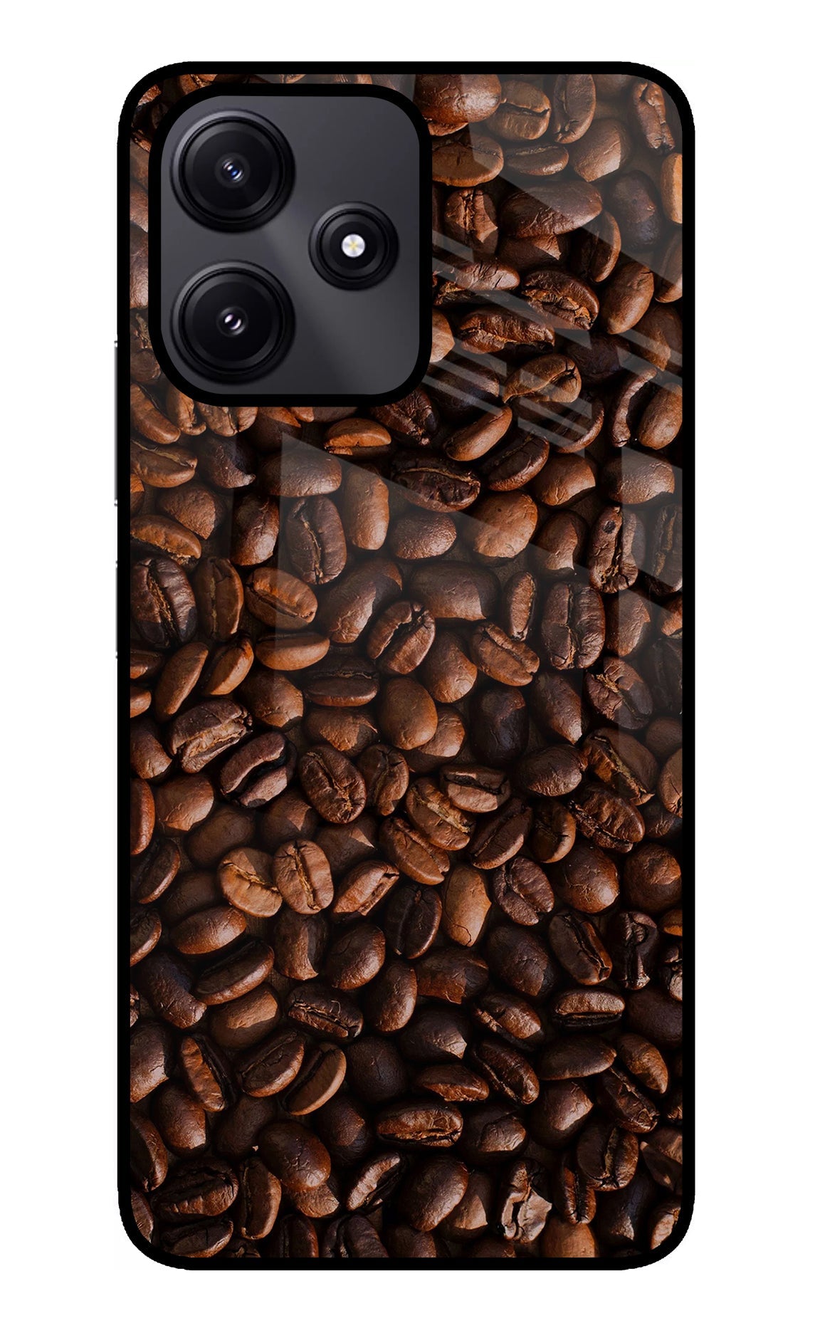 Coffee Beans Poco M6 Pro 5G Glass Case