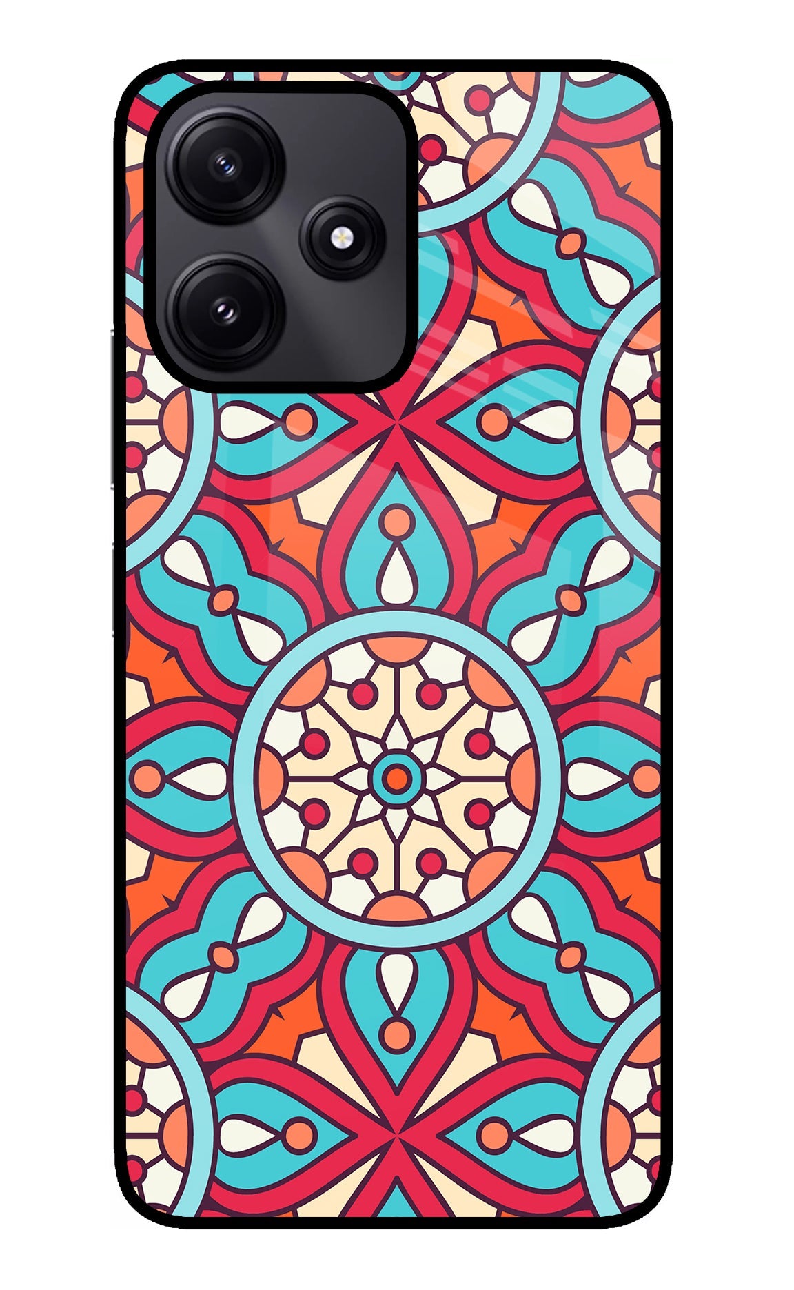 Mandala Geometric Poco M6 Pro 5G Back Cover