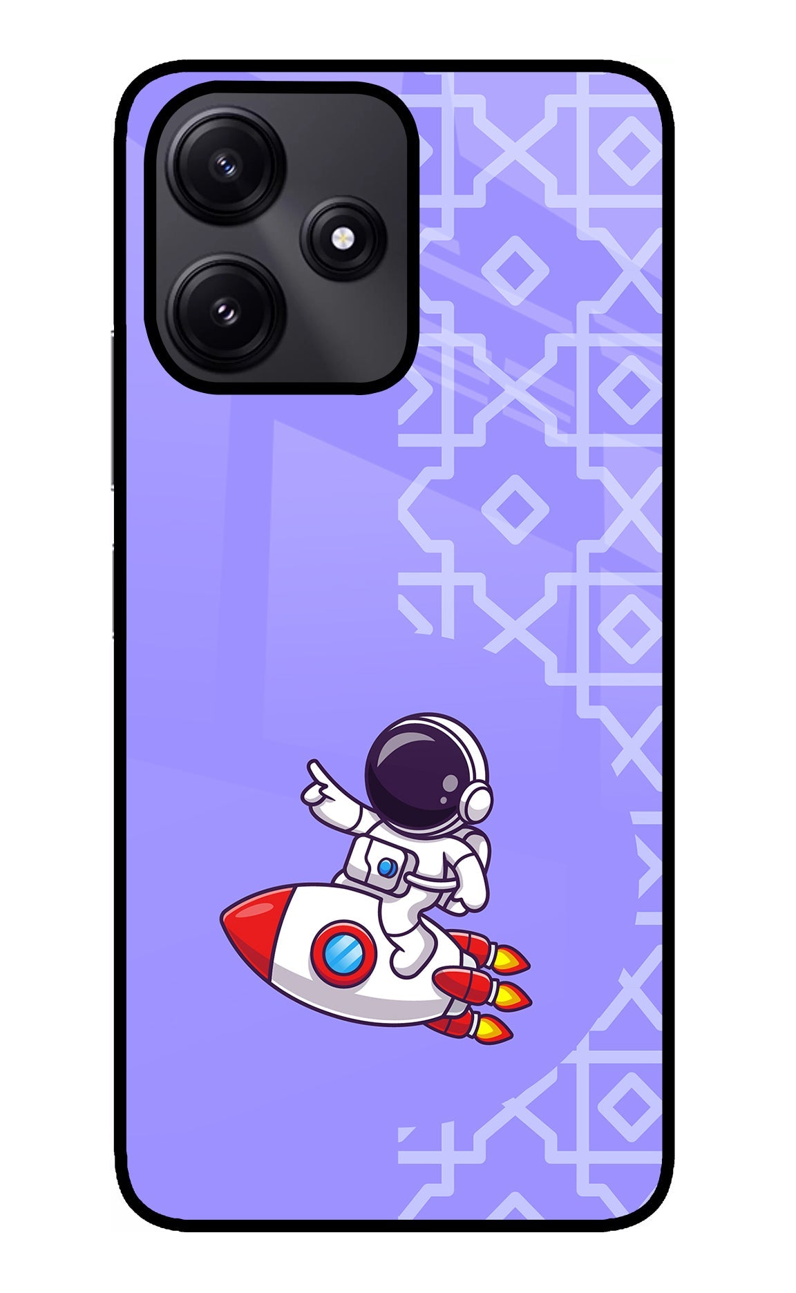 Cute Astronaut Poco M6 Pro 5G Back Cover