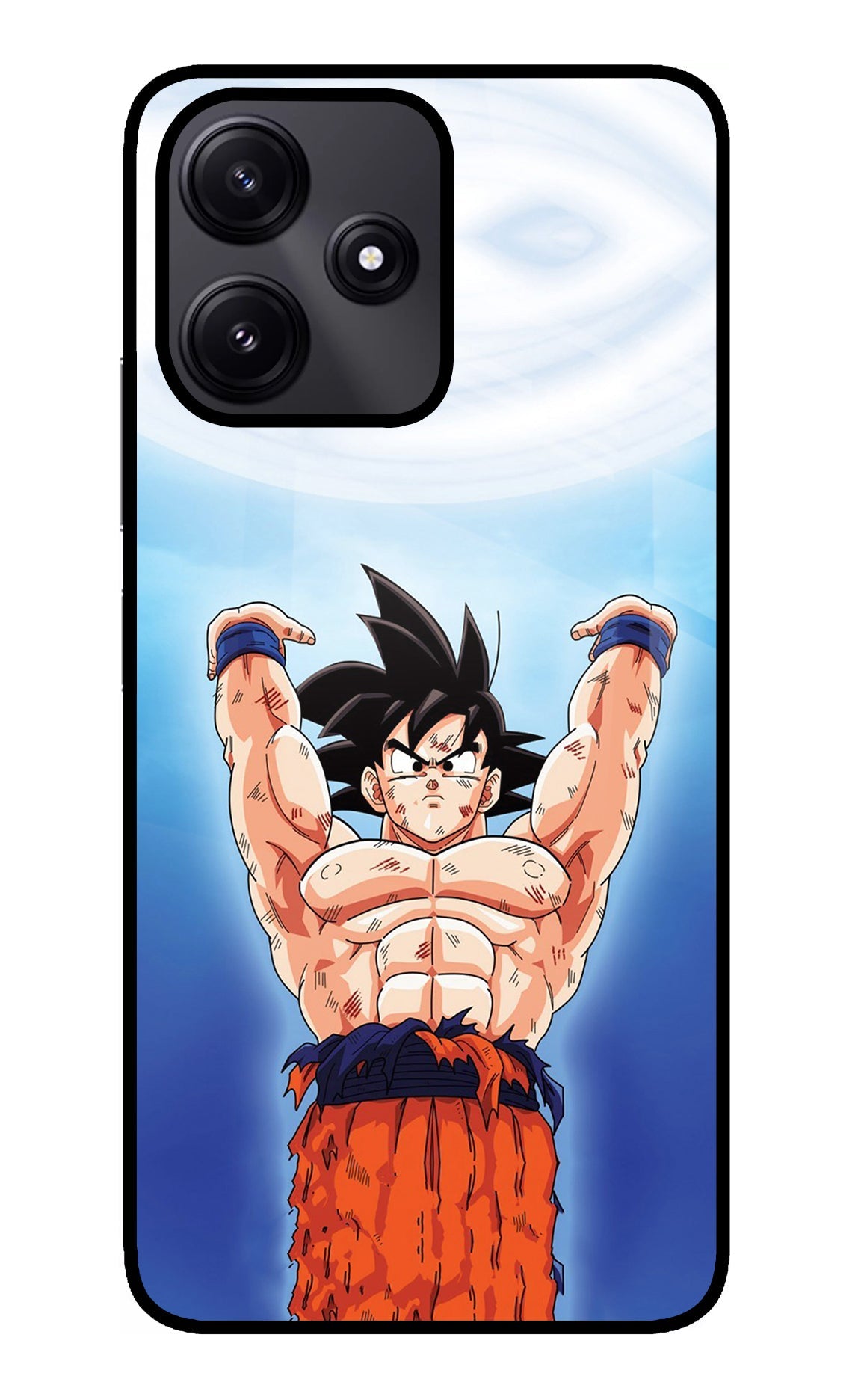 Goku Power Poco M6 Pro 5G Glass Case