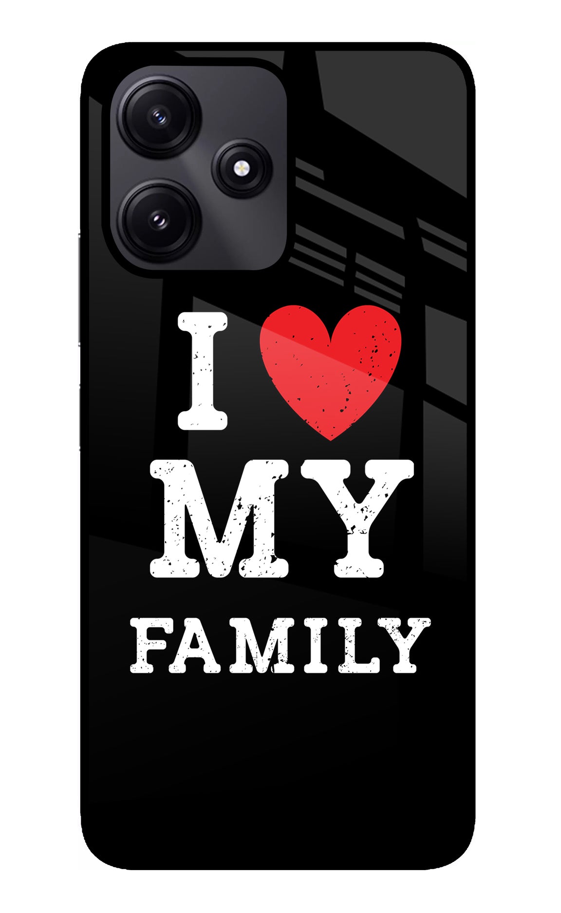 I Love My Family Poco M6 Pro 5G Back Cover