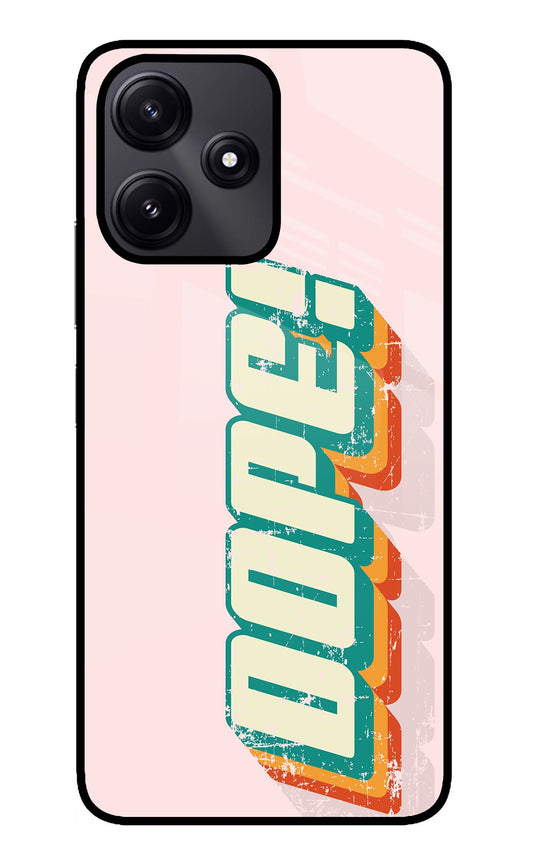 Dope Poco M6 Pro 5G Glass Case