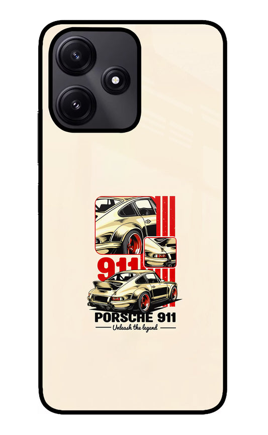 Classic Porsche 911 Poco M6 Pro 5G Glass Case
