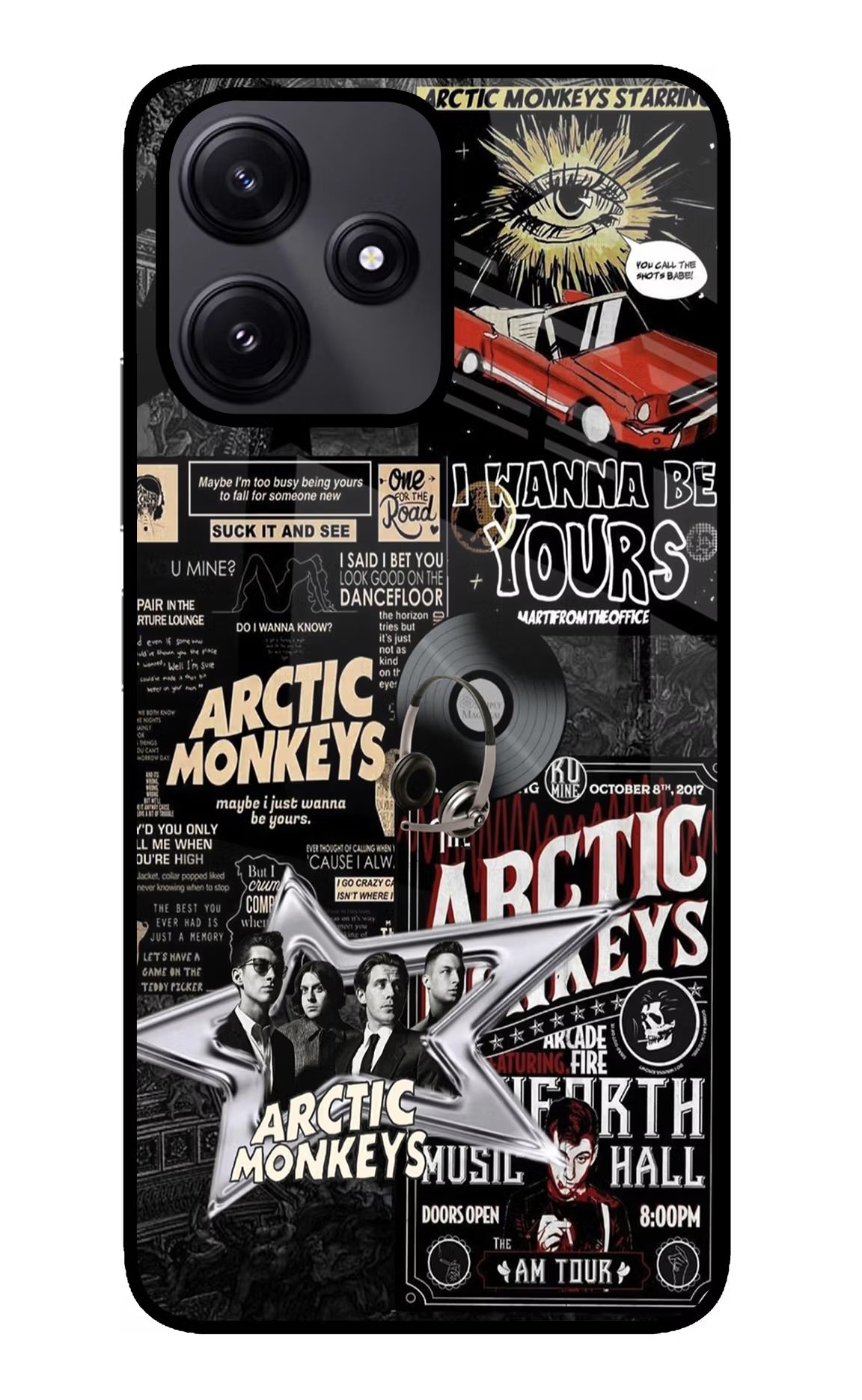 Arctic Monkeys Poco M6 Pro 5G Glass Case
