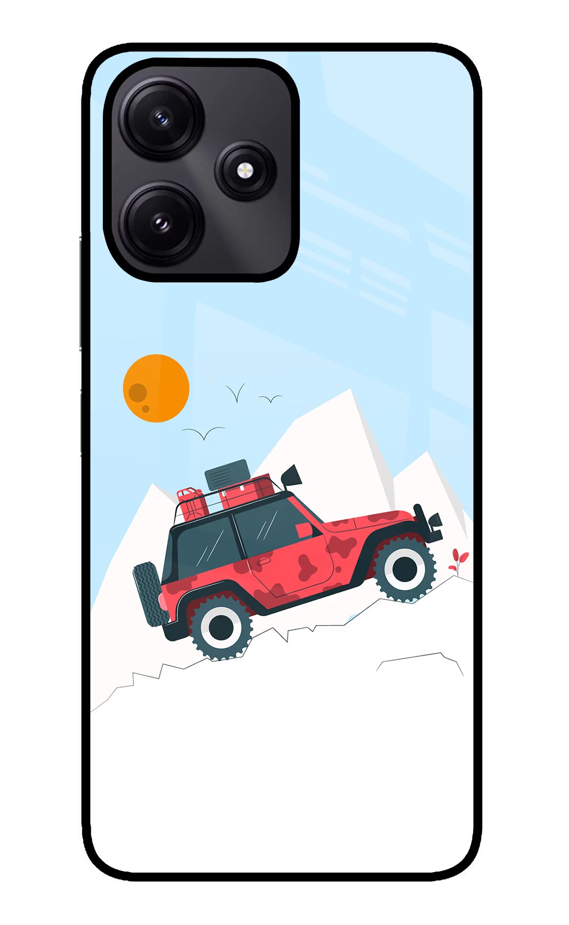 Mountain Trail Beast Poco M6 Pro 5G Glass Case