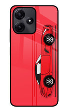 Red Velocity Poco M6 Pro 5G Glass Case
