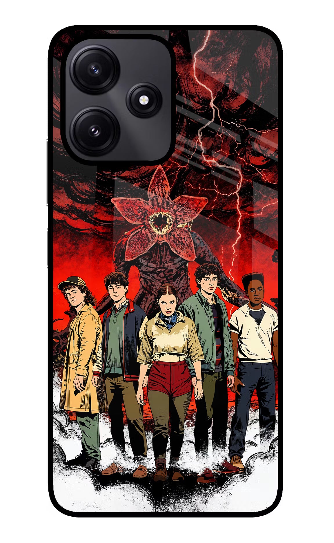 Ordinary Things Characters Poco M6 Pro 5G Glass Case