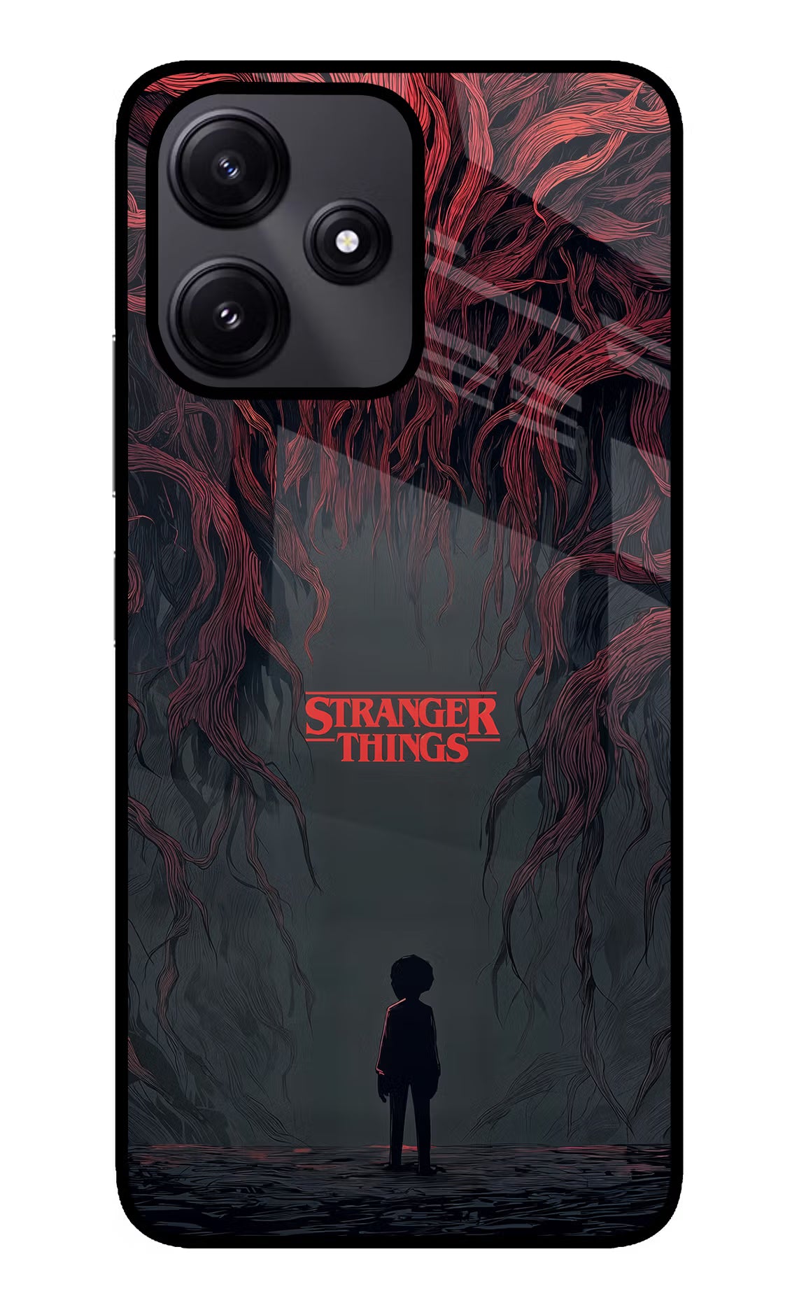 Ordinary Things Dark Side Poco M6 Pro 5G Glass Case Back Cover by Casekaro