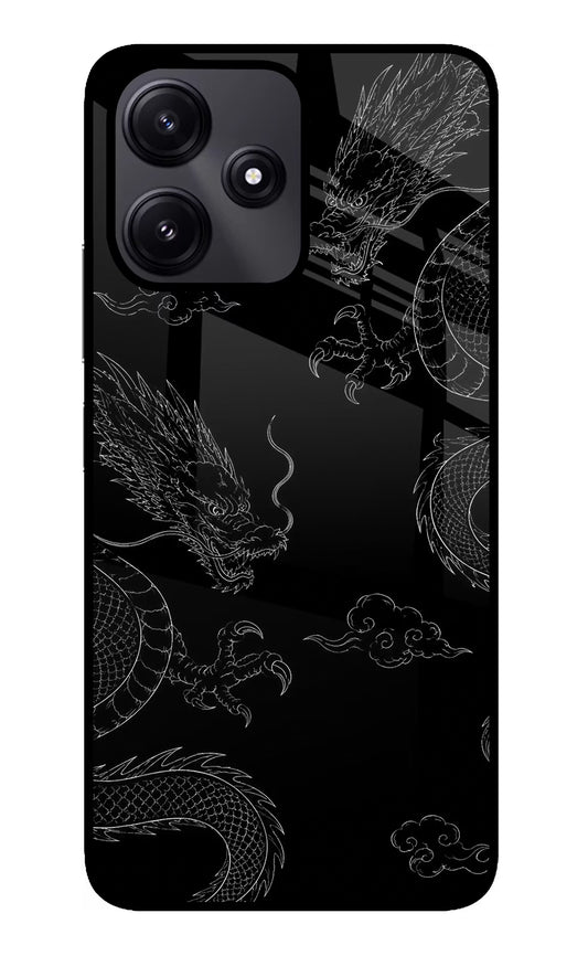 Twin Dragons Poco M6 Pro 5G Glass Case