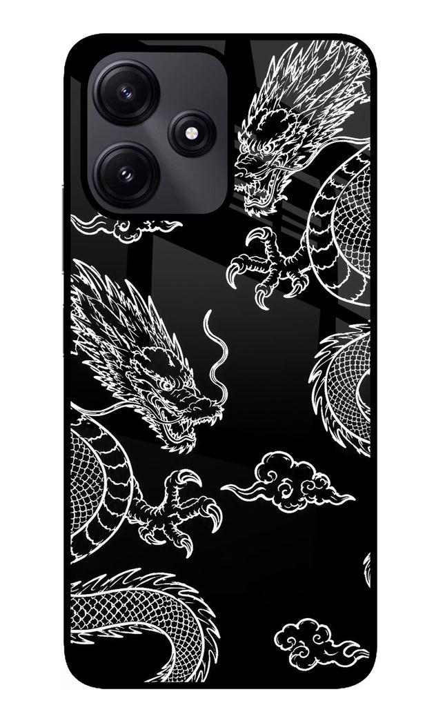 Twin Dragons Poco M6 Pro 5G Glass Case