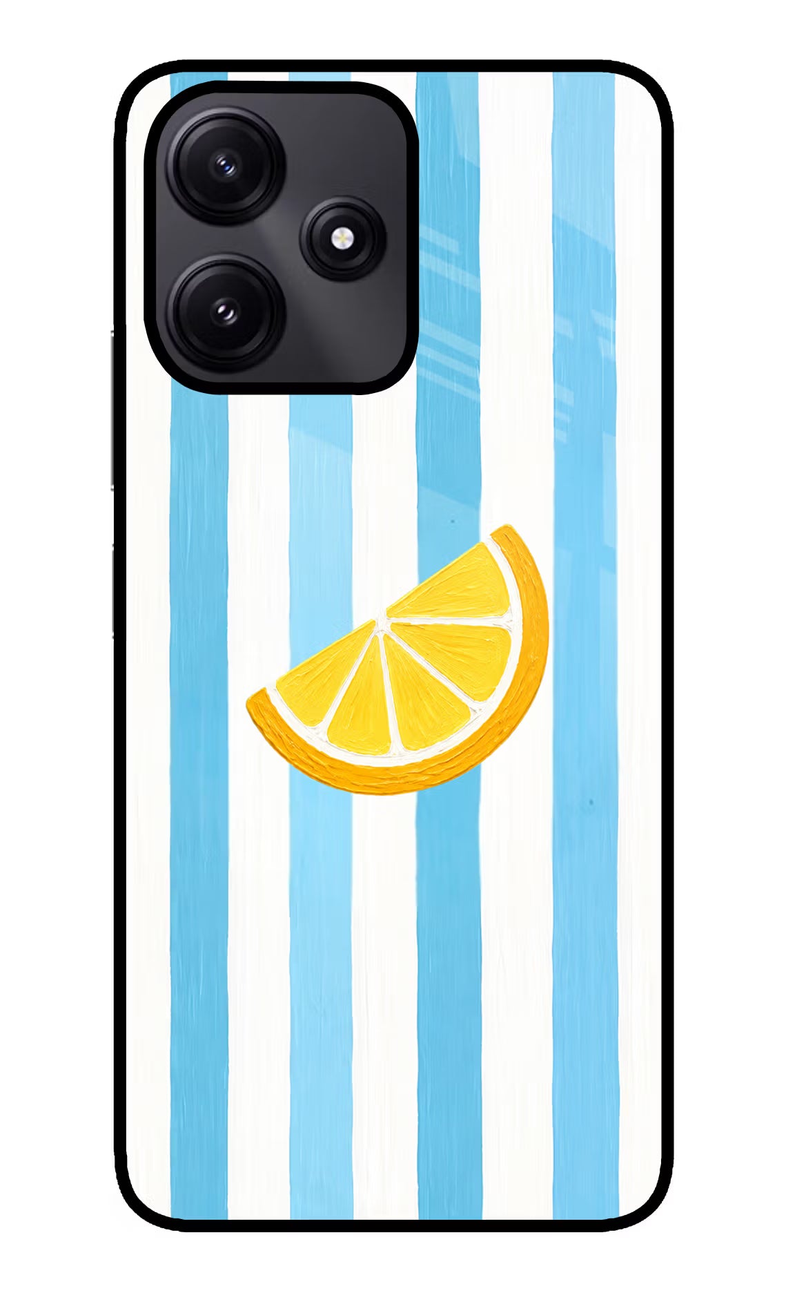 Summer Lemon Poco M6 Pro 5G Glass Case