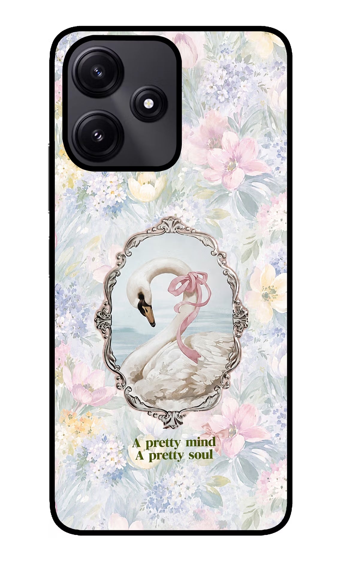 Pretty Mind Pretty Soul Poco M6 Pro 5G Glass Case