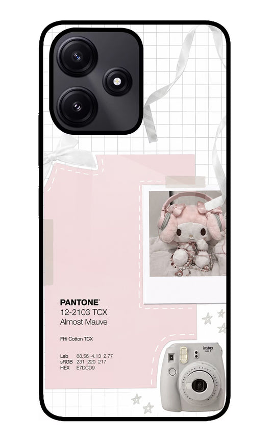 Pantone Asthetic Poco M6 Pro 5G Glass Case