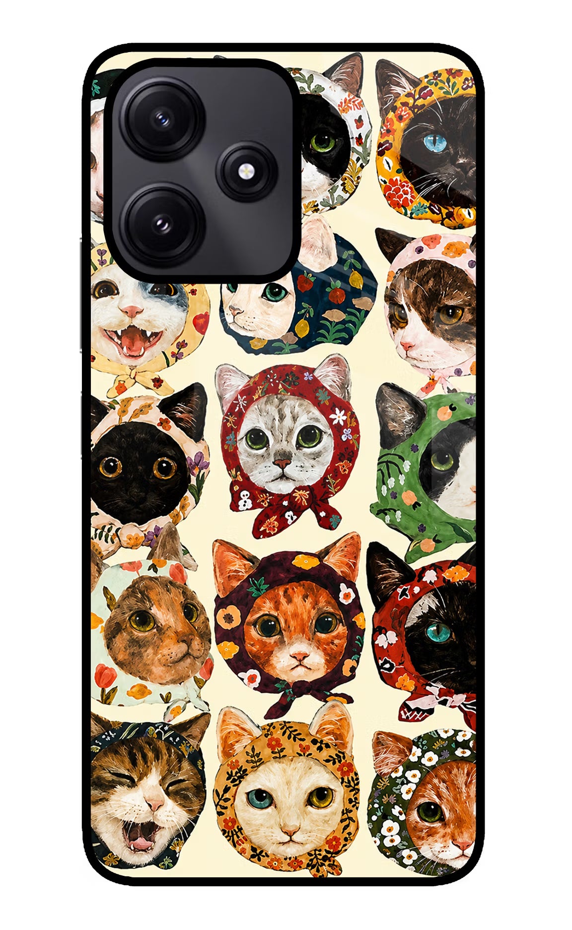 Cool Cat Poco M6 Pro 5G Glass Case