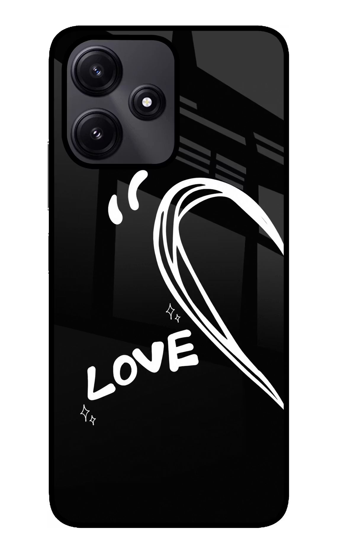 Love Line Poco M6 Pro 5G Glass Case