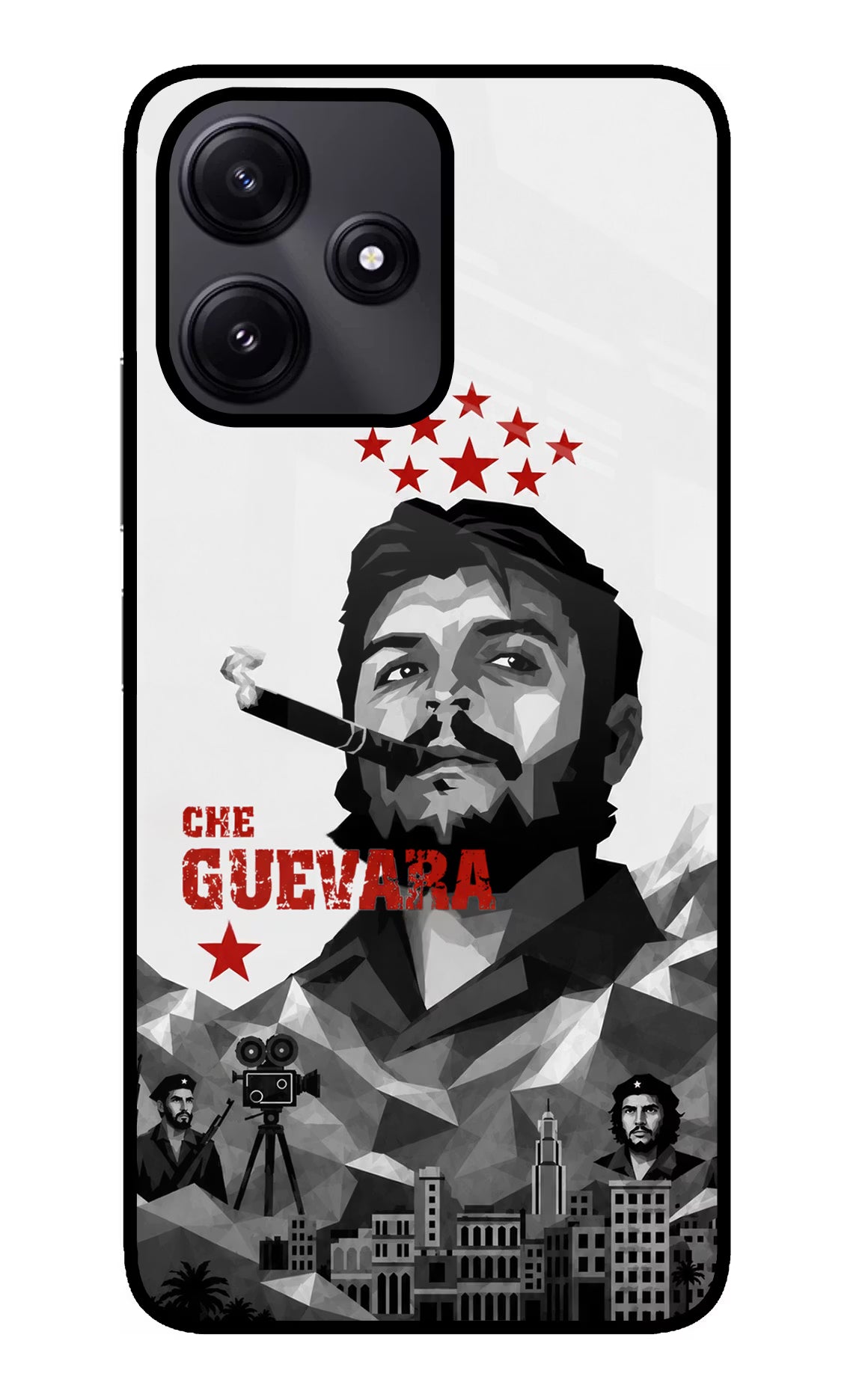 Che Guevara Iconic Poco M6 Pro 5G Glass Case