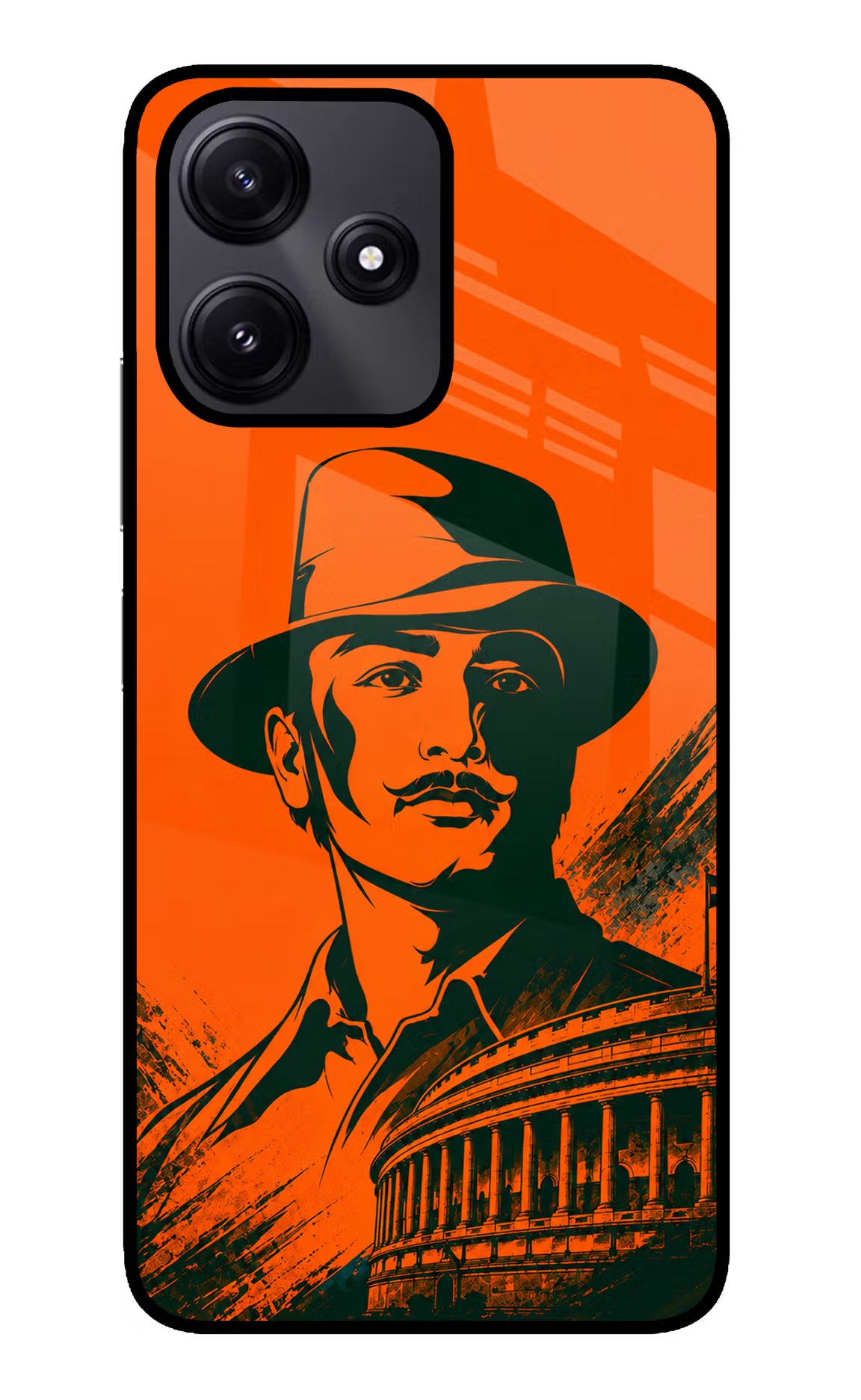 Bhagat Singh Legacy Poco M6 Pro 5G Glass Case