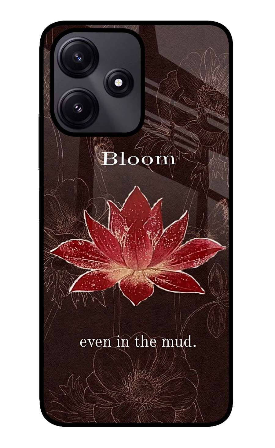 Bloom Poco M6 Pro 5G Back Cover, Glass case