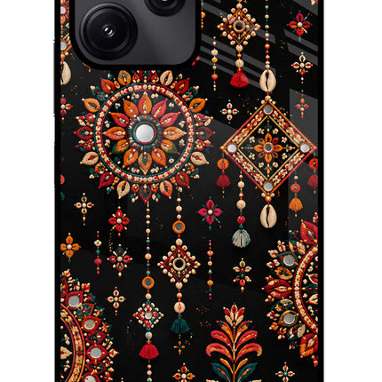 Boho Noir Poco M6 Pro 5G Glass Case