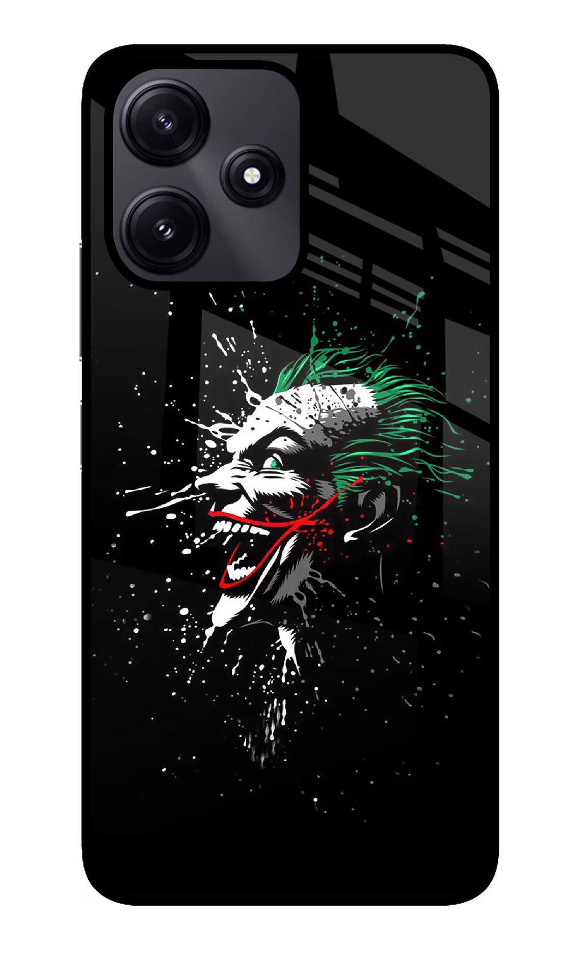Joker Redmi 12 5G Glass Case Back Cover by Casekaro