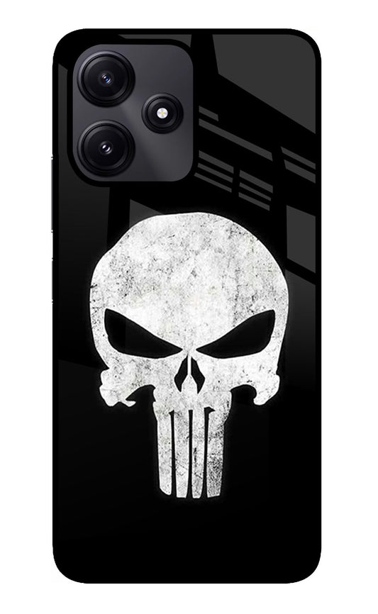Punisher Skull Redmi 12 5G Glass Case