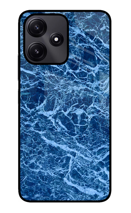 Blue Marble Redmi 12 5G Glass Case